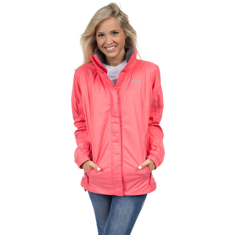 Adorable Coral Lauren James Rain Jacket